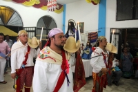 Jueves 22 de diciembre del 2016. Tuxtla Gutiérrez. La danza de los pastores zoques. La comunidad de Zoque realiza el elegante Baile de Pastores, danza que consta de complicados pasos acompañados por los músicos tradicionales en tres grupos de una docena d