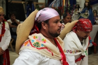 Jueves 22 de diciembre del 2016. Tuxtla Gutiérrez. La danza de los pastores zoques. La comunidad de Zoque realiza el elegante Baile de Pastores, danza que consta de complicados pasos acompañados por los músicos tradicionales en tres grupos de una docena d