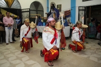 Jueves 22 de diciembre del 2016. Tuxtla Gutiérrez. La danza de los pastores zoques. La comunidad de Zoque realiza el elegante Baile de Pastores, danza que consta de complicados pasos acompañados por los músicos tradicionales en tres grupos de una docena d