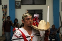 Jueves 22 de diciembre del 2016. Tuxtla Gutiérrez. La danza de los pastores zoques. La comunidad de Zoque realiza el elegante Baile de Pastores, danza que consta de complicados pasos acompañados por los músicos tradicionales en tres grupos de una docena d