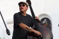 Sábado 7 de mayo del 2016. Tuxtla Gutiérrez. Pate de Fua en la prueba de sonido de su concierto en la Avenida Central