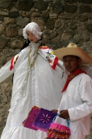 Lunes 11 de julio. Jóvenes copainaltecos realizan la presentación de las danzas tradicionales de la comunidad durante el evento de Patrimonito 2011 organizado por el Comité Raíces de mi Pueblo y el comité del Servicio Voluntario Internacional de la Unesco