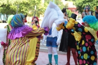 Domingo 30 de junio del 2019. Tuxtla Gutiérrez. Un grupo de jóvenes se prepara para llevar risas y alegrÃas a los niños en los jardines del Parque Francisco I. Madero (Centro de Convivencia Infantil) Domingo 30 de junio del 2019. Tuxtla Gutiérrez. Un grupo de jóvenes se prepara para llevar risas y alegrÃas a los niños en los jardines del Parque Francisco I. Madero (Centro de Convivencia Infantil)