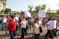 Domingo 12 de julio del 2015. Tuxtla Gutiérrez. Lo que sería el cierre de compaña de un candidato político en el parque Morelos-Bicentenario por la prohibición del ayuntamiento y la veda electoral se convirtió en una marcha ciudadana donde las consignas f