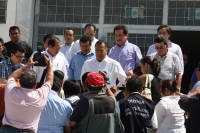Miércoles 29 de febrero del 2012. Visitan Senadores a Pablo Salazar.