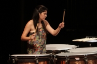 Martes 26 de noviembre del 2019. Tuxtla Gutiérrez. Durante los recitales de Cambio de Nivel Musical de los alumnos de la facultad de música de la UNICACH