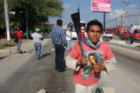 Jueves 8 de diciembre del 2016. Tuxtla Gutiérrez. Los diferentes grupos de peregrinos entrando a la ciudad.