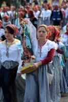 Jueves 12 de diciembre del 2019. Tuxtla Gutiérrez. Peregrinos durante la procesión de la Virgen de Guadalupe