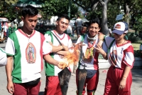 Miércoles 11 de diciembre del 2019. Peregrinos de Chiapas. Los peregrinos regresan a sus comunidades después de recorrer cientos de kilómetros visitando los diferentes santuarios guadalupanos de México