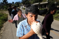 Inicia caminata por la paz, memoria y en contra de la impunidad en el Aniversario Acteal.