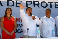 TOMA DE PROTESTA DEL CABILDO Y EDIL ELECTO DE PICHUCALCO, ANDRES CARBALLO BUSTAMANTE