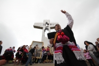 Domingo 27 de noviembre. Sibaniljá Pocolum le da vida al Cristo de Copoya.