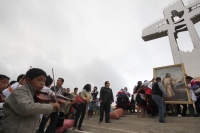 Domingo 27 de noviembre. Sibaniljá Pocolum le da vida al Cristo de Copoya.