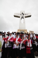 Domingo 27 de noviembre. Sibaniljá Pocolum le da vida al Cristo de Copoya.
