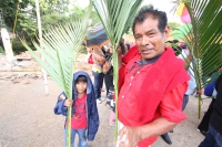 Domingo 27 de noviembre. Sibaniljá Pocolum le da vida al Cristo de Copoya.