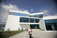 Lunes 22 de noviembre. Esta medio día ser realiza la inauguración de las nuevas instalaciones de la Policía Municipal de Tuxtla Gutiérrez.