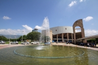 Domingo 29 de septiembre del 2013. Tuxtla Gutiérrez. Aspecto de las instalaciones del Poliforum.
