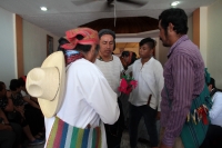 Lunes 25 de febrero del 2019. Tuxtla Gutiérrez. La comunidad Zoque despide al maestro Leopoldo Gallegos este mediodía antes de trasladar sus restos al panteón municipal de la ciudad.