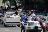 Lunes 11 de noviembre del 2013. Tuxtla Gutiérrez. Esta mañana el movimiento magisterial bloquea las entradas a la capital de Chiapas.