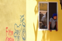 Sábado 19 de agosto del 2017. Tuxtla Gutiérrez. Los consejeros del PRD Chiapas presentan denuncia judicial después de que fueran vandalizadas las instalaciones de este partido político.