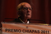 Jueves 22 de diciembre. Premio Chiapas 2011.