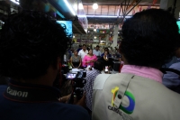 Lunes 21 de noviembre del 2016.Tuxtla Gutiérrez. Los locatarios del Mercado Nuevo en un acercamiento con los medios de comunicación ofrecen productos naturales chiapanecos además de la confianza e higiene de su comunidad hacia sus visitantes constantement