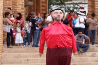 Miércoles 2 de agosto del 2017. Chiapa de Corzo. Las procesiones en honor a Santo Domingo recorren las calles de esta colonial ciudad durante los días previos a las fiestas patronales