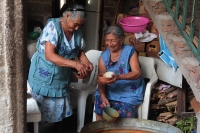 Miércoles 25 de abril del 2018. Tuxtla Gutiérrez. Dentro de los rituales dentro de los Usos y Costumbres de la Comunidad Zoque la ceremonia de La Pasada de Flor representa la obligación del servicio hacia las tradiciones en el tiempo que sea nombrado e