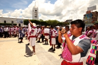 Lunes 13 de agosto del 2012. Tuxtla Gutiérrez, Chiapas. Habitantes de San Juan Cancuc exigen a las autoridades estatales el cumplimiento de los programas sociales en el campo chiapaneco. Lunes 13 de agosto del 2012. Tuxtla Gutiérrez, Chiapas. Habitantes de San Juan Cancuc exigen a las autoridades estatales el cumplimiento de los programas sociales en el campo chiapaneco.