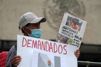 Jueves 10 de septiembre del 2020. Tuxtla Gutiérrez. Las protestas en el centro de la ciudad esta mañana