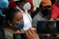 Lunes 26de octubre del 2020. Tuxtla  Gutiérrez. Continua la jornada de protestas en el primer cuadro de la ciudad