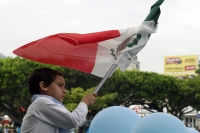 Sábado 21 de septiembre del 2019. Tuxtla Gutiérrez. Durante la marcha en contra de la legalización del aborto en Chiapas