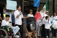 Sábado 21 de septiembre del 2019. Tuxtla Gutiérrez. Durante la marcha en contra de la legalización del aborto en Chiapas