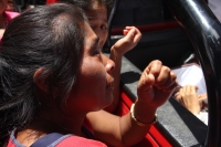 Lunes 2 de julio del 2012. Pueblo Nuevo, Chiapas. Familiares de los militantes del PRI muertos la víspera en Pueblo Nuevo Solistahuacan piden justicia por los hechos violentos durante las elecciones de este domingo.