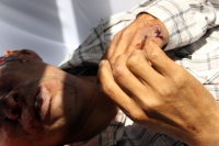 Lunes 2 de julio del 2012. Pueblo Nuevo, Chiapas. Familiares de los militantes del PRI muertos la víspera en Pueblo Nuevo Solistahuacan piden justicia por los hechos violentos durante las elecciones de este domingo.