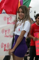 Miércoles 1 de diciembre. (especial 30 fotos). La comunidad lesbico, trans y gay de Chiapas participa en la marcha organizada por las ONG´s y grupos de ayuda y de derechos humanos durante la celebración mundial de la Lucha Contra el VIH-SIDA por la avenid