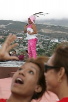 Miércoles 1 de diciembre. (especial 30 fotos). La comunidad lesbico, trans y gay de Chiapas participa en la marcha organizada por las ONG´s y grupos de ayuda y de derechos humanos durante la celebración mundial de la Lucha Contra el VIH-SIDA por la avenid