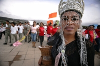 Miércoles 1 de diciembre. (especial 30 fotos). La comunidad lesbico, trans y gay de Chiapas participa en la marcha organizada por las ONG´s y grupos de ayuda y de derechos humanos durante la celebración mundial de la Lucha Contra el VIH-SIDA por la avenid