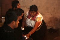 Sábado 5 de abril del 2014. San Juan Chamula. El grupo de Rock indÃgena YibelJme'tikBanami participa de una ceremonia tradicional donde reciben las bendiciones de los dioses antiguos mayas para recibir fortuna y buena ventura en la región de Los Altos de Sábado 5 de abril del 2014. San Juan Chamula. El grupo de Rock indÃgena YibelJme'tikBanami participa de una ceremonia tradicional donde reciben las bendiciones de los dioses antiguos mayas para recibir fortuna y buena ventura en la región de Los Altos de