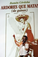 Ramón Córdoba, editor de Libros Alfagüara, durante su presentación en el auditorio del Centro cultural Jaime Sabines de Tuxtla Gutiérrez, durante el Día del Libro y el Derecho de Autor.