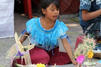Domingo 17 de abril. La ciudad de Tuxtla Gutiérrez se llena de manifestaciones de fervor religioso en este Domingo de Ramos aun cuando es visible la baja venta de las tradicionales cruces de palma en las principales iglesias de la localidad, mientras que 