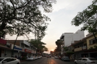 Miércoles 1 de mayo del 2019. Tuxtla Gutiérrez. Aspecto del inicio del plantón magisterial de 48 horas ante las reformas educativas de AMLO