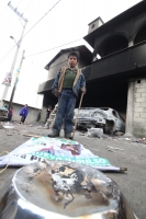 Miércoles 27 de junio del 2012. Pueblo Nuevo Solistahuacan, Chiapas.Habitantes de comunidad Rincón Chamula protagonizaron la víspera de este día un enfrentamiento dejando como saldo 6 casa 7 8 vehículos incendiados; provocados por un accidente entre una c