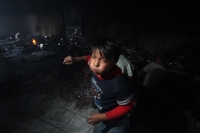 Miércoles 27 de junio del 2012. Pueblo Nuevo Solistahuacan, Chiapas.Habitantes de comunidad Rincón Chamula protagonizaron la víspera de este día un enfrentamiento dejando como saldo 6 casa 7 8 vehículos incendiados; provocados por un accidente entre una c