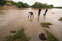 Jueves 9 de agosto del 2012. Chiapa de Corzo, Chiapas. La Capitanía de Puerto instruyo a los prestadores de servicios turísticos dentro del cauce del Cañón del Sumidero a que no usen las embarcaciones hasta nuevo aviso