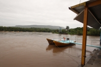 Jueves 9 de agosto del 2012. Chiapa de Corzo, Chiapas. La Capitanía de Puerto instruyo a los prestadores de servicios turísticos dentro del cauce del Cañón del Sumidero a que no usen las embarcaciones hasta nuevo aviso