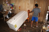 Lunes 1 de agosto. Al menos 250 viviendas fueron afectadas por las torrenciales lluvias que se registraron la noche de ayer en el municipio de Tapachula, Chiapas. En el albergue se encuentra 26 familias que perdieron todo al ser sorprendidos por las aguas