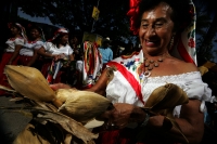 Miércoles 2 de febrero. Las celebraciones del dÃa de la Virgen de Candelaria se celebran con danzas tradicionales donde los pertenecientes a la CofradÃa de la Etnia Zoque presentan las danzas de la Casita y la Robadera en el atrio de la iglesia de este lu Miércoles 2 de febrero. Las celebraciones del dÃa de la Virgen de Candelaria se celebran con danzas tradicionales donde los pertenecientes a la CofradÃa de la Etnia Zoque presentan las danzas de la Casita y la Robadera en el atrio de la iglesia de este lu