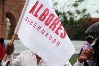 Miércoles 27de junio del 2018. Chiapa de Corzo. Roberto Albores Gleason, candidato del PRI-NA cierra sus actividades proselitistas para buscar la gubernatura del estado de Chiapas esta tarde en la colonial ciudad del rio Grijalva.