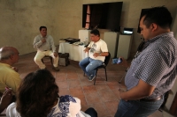 Miércoles 14 de diciembre del 2016. Chiapa de Corzo. Durante la plática sobre la obra de Franco L Gómez en el Exconvento de Santo Domingo por el Dr. Mario A. Nandayapa